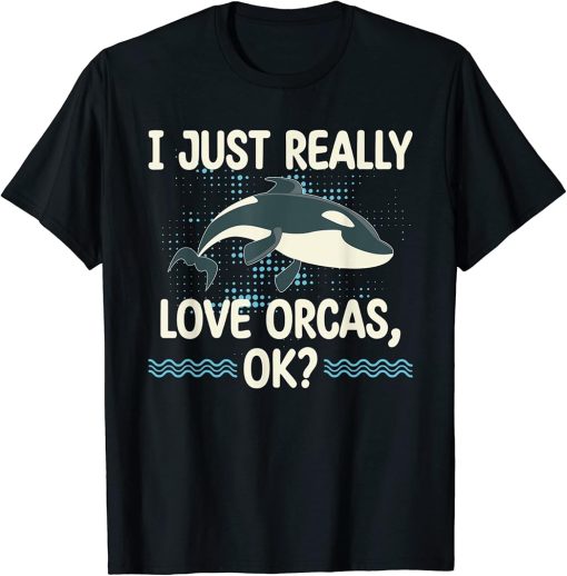 Funny Orca Lover Graphic for Women Men Kids Orca Lover T-Shirt