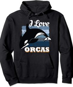 Orcas Rescue Shirt I Love Orcas Killer Whale Hoodie